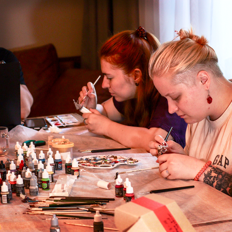 Покрас миниатюр